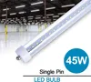 T8 LED Tüpler Lamba 8ft 72W Çift Sıralı FA8 R17D AC85-265V 384LES 2835SMD Floresan Ampuller 2400mm Doğrudan Çin Fabrikası