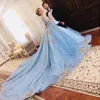 Modest Luxury Ball Gown Bateau Long Sleeve Sweep Train Wedding Gowns Lace Applique Beaded Pearls Wedding Dresses Custom Made Bridal Gown