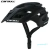 도매 -CAIRBULL 사이클링 헬멧 PC + EPS 초경량 자전거 조정 가능한 바이저 MTB 자전거 헬멧 Ciclismo Safety Casque Vtt M/L 22