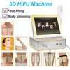 3D HIFU 8カートリッジフェイスリフティングしわ除去膣締め表現顔スキンリジュベーションしわ除去防止マシン
