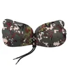 Kvinnor Rope Camouflage Bra Fly Wings Shape Silicone Push Up Självhäftande Front Closure Sticky Breast Nippel Bras LJJA2622