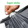 Courier Bag Black Envelope Mailing Bags Thickening waterproof white Self Adhesive Seal Plastic Pouch 15 25cm 400pcs2928