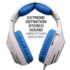 Original Sades A60 USB Virtual 7.1 Gaming Headset Casque Filaire Deep Bass Vibration Casque Casque avec Micro Bleu / Blanc pour Gamer