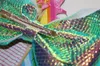 JoJo Siwa Holographic Mermaid Haarschleife DAZZLE SHIMMER Dance Haarschleifen Cheerleader Bow MAGICAL METALLIC IRIDESCENT