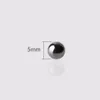 5mm Terp Pearls Insert Black Silicon Carbide Sphere sic Smoking ball For 14mm 18mm male Female Quartz Banger Nails Glass Bongs Dab Rigs