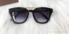 Gafas de sol para mujer Diseñador de moda Popular Hollow Out Lente óptica Ojo de gato Marco completo Negro Calidad superior Ven