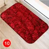 Motif de fleurs tapis de sol tapis tapis de sol cuisine salon salle de bain support antidérapant NIN668