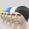 Шапочка для плавания Силиконовые Водонепроницаемые шапочки для плавания Защитите уши Женщины Длинные волосы Водонепроницаемая спортивная шапочка для плавания для бассейна DH1131