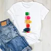 T-Shirt Femme Lady Fingernail 3D Nail Art Kawaii Manches Courtes Dames D'été T Tee Tshirt Femme Top Shirt Vêtements T-shirt Graphique