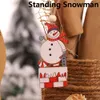 Weihnachtsdekorationen 2 Teile/satz 2021 Engel Schneemann Tropfen Ornamente Weihnachtsbaum Geschenke Handwerk Hängen Anhänger Liefert 6 Stile1