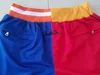 Neues Team 1994 the Finals Vintage Baseketball Shorts Reißverschlusstasche Laufkleidung Blau und Rot Splite Just Done Größe S-XXL