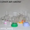 Hookahs grossistglasbongar Ashs Catchers 14mm 18mm tjock Pyrex Bubbler Catcher 45 90 graders Ashcatcher Water Pipes