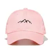 Мужские и женские бейсболки с вышивкой Mountain Range, регулируемые кепки Snapback, модные шапки для пап, Bone Garros, Drop6556287