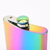 Hip Flasks Stainless Steel Flagon With Cover Mini Hip Flask Round Wine Pot Flask Wine Bottle Goldplated gradients2709385