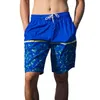 MoneRffi New Mens Summer Loose Shorts Patchwork Printed Board Shorts Casual Beach Trunks Plus Size 5XL 6XL