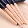 High Quality 24pcs Set Wooden Goat hair makeup brushes Professional make up brushes Home use Eyeliner Foundation Eyeshadow Brush7945526