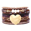 leder stulpe armband bands