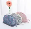 50pcs 2021 Women& Flamingo Cosmetic Bag Travel Portable Makeup Bags Case For Cosmetics Men Cactus Organizer Brush Pencil Case