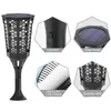 96LED Solar Flame Lamps Flickering Wall Lamp Waterproof IP65 LED Torch Lights Garden Landscape Light Outdoor Garden Decor