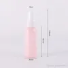 50 ml en plastique rond épaule désinfection vaporisateur bouteille de parfum en plastique distribution pulvérisation pompe bouteille en gros SZ665