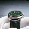 PAM Lederuhren mm japanisches mechanisches Uhrwerk für Herren, automatische Armbanduhren, Sonderedition