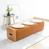 Creative Kraft Paper Folding Pall Bench Paper Furniture Modern Design Accordin Folding Paper Stool Sofa Stol Relaxerande fot Livin7630368