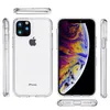 Transparente Clear TPU Acrílico Casos de Telefone Rígido para iPhone 13 12 Mini 11 Pro Max XR XS 7 8 Plus Samsung S21 S20 Note20 Ultra A12 A32 A72 A52 1.5mm Espessura