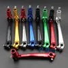 2020 Motorcycle CNC Aluminum Folding Gear Shift Lever Fit Kayo Apollo Bosuer 110/125/140/150/160/250cc Dirt Bike Pit Bikes Gear Lever