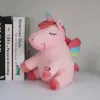 LED leuchten Einhorn gefüllt Plüsch Tier Spielzeug Weihnachten Geburtstag Valentinstag Geschenke für Kinder Cartoon Einhorn Spielzeug 30cm5310622