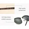 デザイナーサングラス最高品質クラブリアルガラスレンズアセテートフレーム UV400 太陽レンズサングラス Oculos