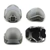 Tactical AirSoft MH Capacete rápido Equipamento externo Paintabll Tiro de proteção de cabeça engrenagem abs versão simples versão No01-012