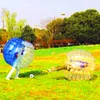 Livraison gratuite vente chaude 1.2 m balle Zorb pour enfants 0.8mm bulle Football humain Hamster balle bulle Football Zorb balle