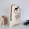 Monogrammierbare Weihnachtsmann-Säcke, Weihnachtsgeschenktüten, Weihnachtsmann-Sack, Kordelzugbeutel, Weihnachtsmann, Hirsch, 39 Designs, Massenversand auf dem Seeweg BWE527