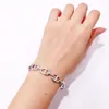 TOP QUALIDADE marca famosa Pure 925 Sterling Silver Jewelry Tamanho aberto Bracelets de nariz de porco oco para homens homens Retro Bracelets B23304449