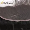 Bella Hair HD 13x4 مسبقًا من الدانتيل الأمامي الأذن إلى الأذن مع خفيفة خفيفة طبيعية تبييض عذراء عذراء شعر الإنسان إغلاق الجبهة أهداف الشعر Juelienchina