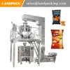 Multihead Linear Weigher Potato Chips Corn Flake Vertical Form Fill Seal Machine Puffed Sanck Packing Machine Precision Weighing