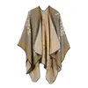 Kvinnor Mysig Scarn Scarf Wrap Sjal Scarves Vinter Cape Leopard Print Scarf För Kvinnor Animal Cheetah Bomull Blankett Scarves 51 med 59 tum