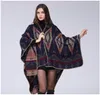 20 stilar Mode Tjocka Halsdukar Cashmere Feel Ponchos Pashmina Dam Vinter Capes designer Oversized Tjock Varm Stickad Sjal Filt Scarf