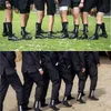 Mode Casual Black Wedding Socks Groomsman Groom Bästa Man Fader av bruden Rolig En storlek Present till vuxna