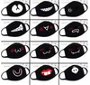 Unisex Cartoon Funny Teeth Letter Mouth Black Cotton Half Mouth Mask Anti-bacterial Dust Winter Warm Cute Masks In stock!!!