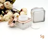 Gift Wrap 5g 15g 30g Empty Cream Jar Plastic Acrylic Refillable Bottle Makeup Pot Travel Face Lotion Cosmetic Container1