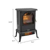 1500W Infravermelho aquecedor aquecedor aquecedor de lareira fogão portátil quartzo infravermelho home