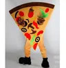 2019 Fabriek Hot Nieuwe Leuke Pizza Mascotte Kostuum Fancy Feestjurk Halloween Kostuums Volwassen Grootte