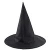 Costumi di Halloween Cappello da strega Masquerade Wizard Black Spire Hat Costume da strega Accessorio Cosplay Party Fancy Dress Decor JK1909XB