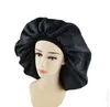 Super Jumbo Schlafmütze, spritzwassergeschützte Duschhaube, Nachttagsmütze für Frauen, Haarbehandlung, schützt das Haar vor Frizzing, Turban-Stirnband