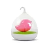 Hand-held Design Rechargeable Touch Sensor Vibration 4 colors led Birdcage Lamp LED Bird Night Lights for Kids Touch Dimmer Bedroom Lights