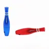 Newest Bowling Bottle Mini Mullet Style Aluminum Metel Smoking Filter Pipes Colorful Tobacco Pipes Cigarette Holder Small Fliter Hang Pipes