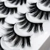 Handmade 20pairs mink eyelashes 6D thick makeup full strip eye lashes extension false minks lash 20 styles for choice1775502