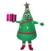 2019 factory hot christmas costumes Christmas tree inflatable costume new design christmas tree mascot costumes