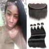 Bundles retos brasileiros 4 pacote com laço frontal não transformado cru virgem bruta cabelo indiano peruano brasileiro cabelo humano pacotes para atacado